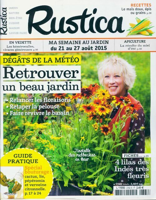 Livrenpoche : Rustica n°2382 : Retrouver un beau jardin - Collectif - Livre