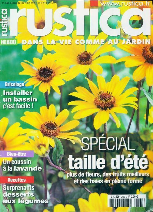 Livrenpoche : Rustica n°2163 : Spécial taille d'été - Collectif - Livre