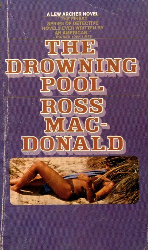 The drowning pool  - Ross Mac-Donald -  Bantam books - Livre