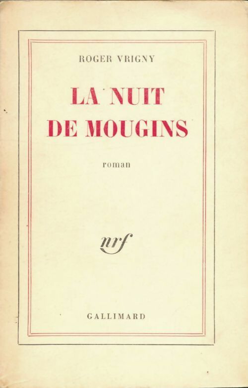Livrenpoche : La nuit de Mougins - Roger Vrigny - Livre