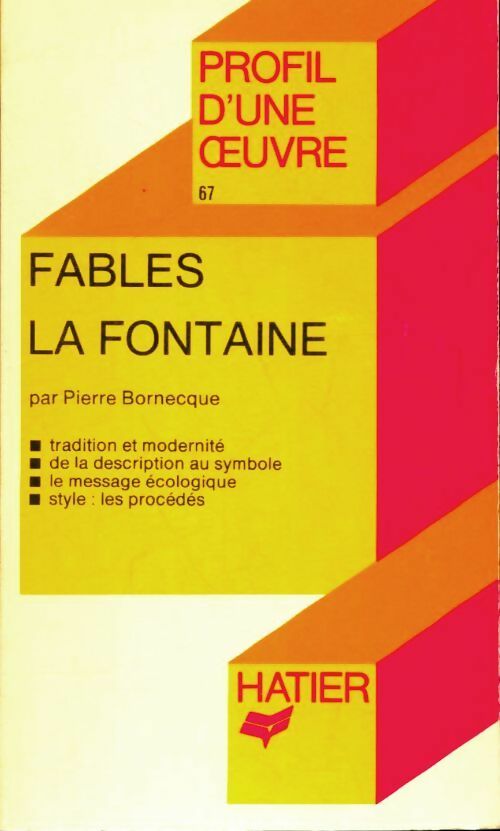 Livrenpoche : Fables - Jean De La Fontaine - Livre