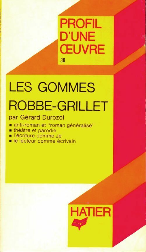 Livrenpoche : Les gommes - Alain Robbe-Grillet - Livre