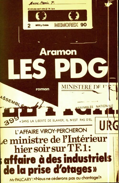 Les P. D. G - Aramon -  Librairie des Champs-Elysées GF - Livre