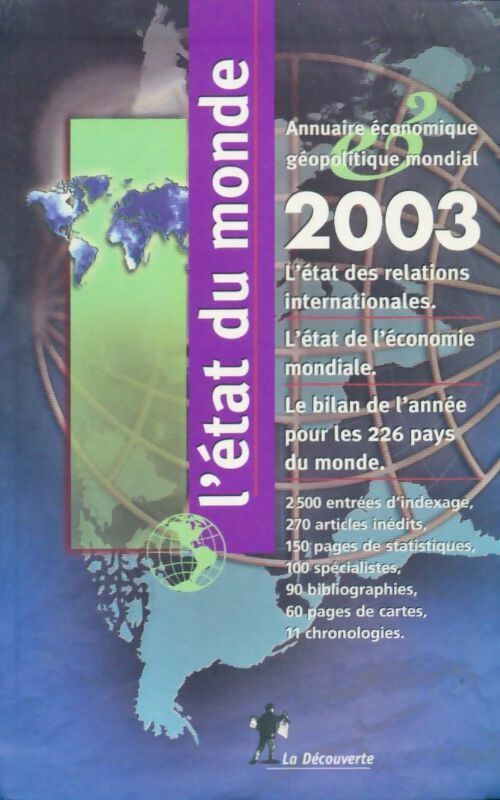 L'état du monde 2003 - Collectif -  L'état du Monde - Livre