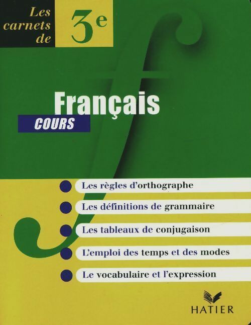 Livrenpoche : Français 3e - Amon - Livre