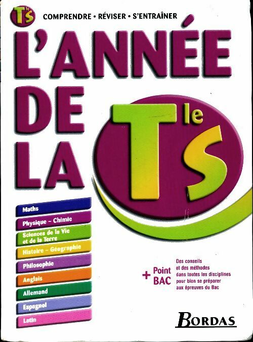 Livrenpoche : L'année de la Terminale S - Raymond Fleurat-Lessard - Livre