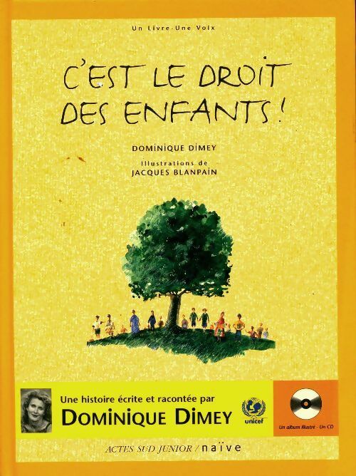 Livrenpoche : C'est le droit des enfants ! (1 livre + 1 CD audio) - Dominique Dimey - Livre