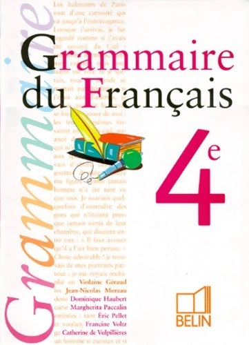 Livrenpoche : Grammaire du français 4e - Violaine Géraud - Livre