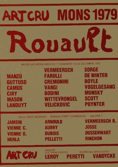 Livrenpoche : Art cru Mons 1979 - Collectif - Livre