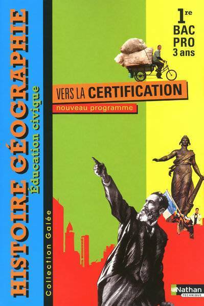 Livrenpoche : Histoire-géographie-Éducation civique  1ère bac pro - Jean-Claude Cavalière - Livre