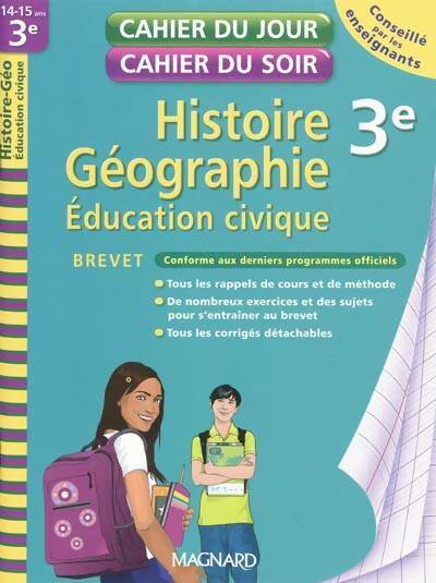 Livrenpoche : Histoire-géographie éducation civique 3e brevet - Nadine Daboval - Livre