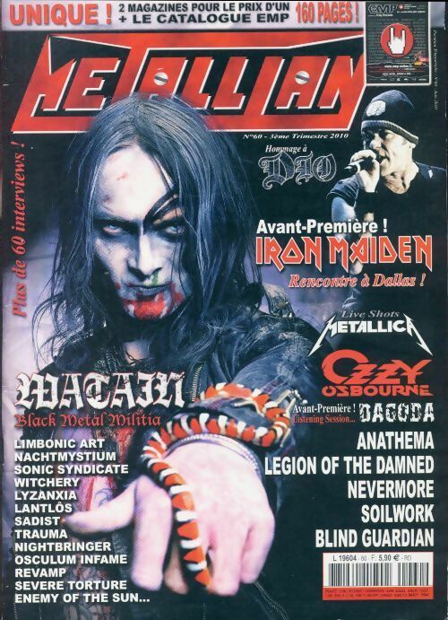 Livrenpoche : Metallian n°60 : Retour en enfer ! - Collectif - Livre