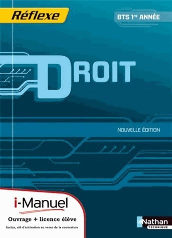 Livrenpoche : Droit BTS 1ère année - Marie-Hélène Bonifassi - Livre
