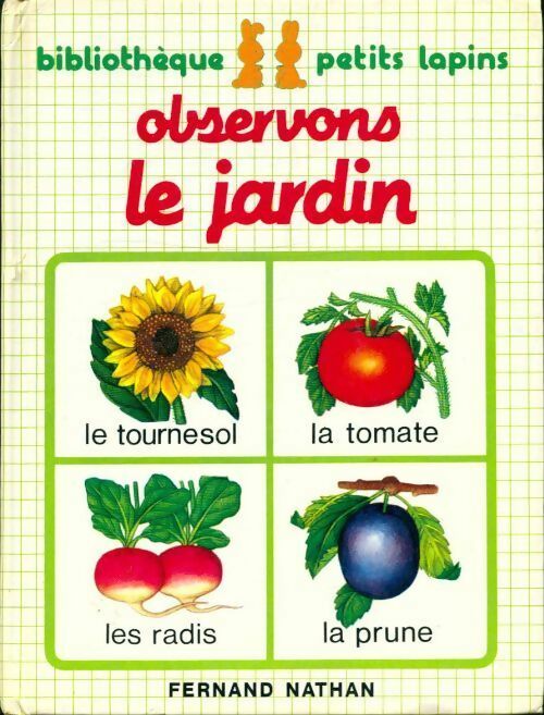 Livrenpoche : Observons le jardin - Collectif - Livre