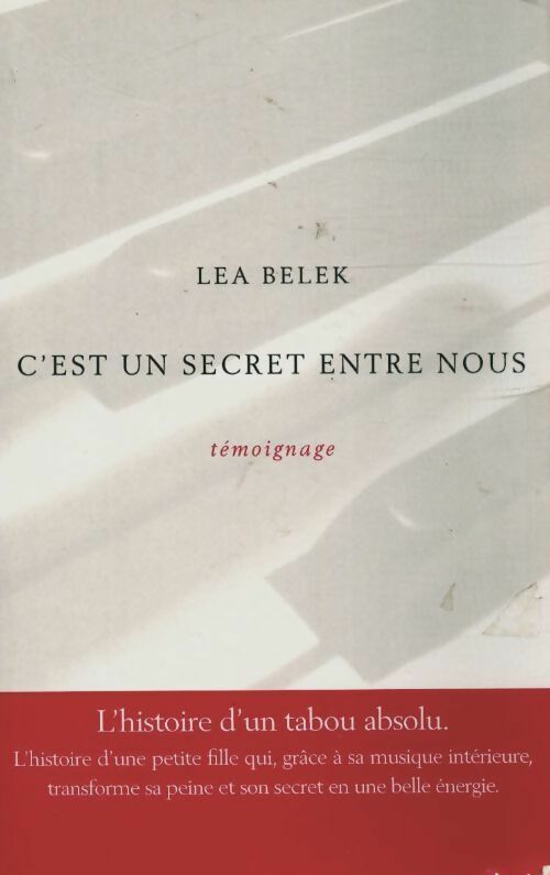 Livrenpoche : C'est un secret entre nous - Léa Belek - Livre