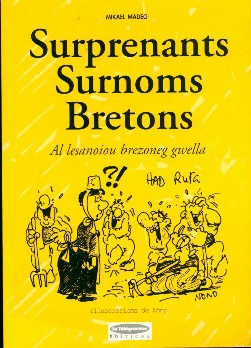 Livrenpoche : Surprenants surnoms bretons - Mikael Madeg - Livre
