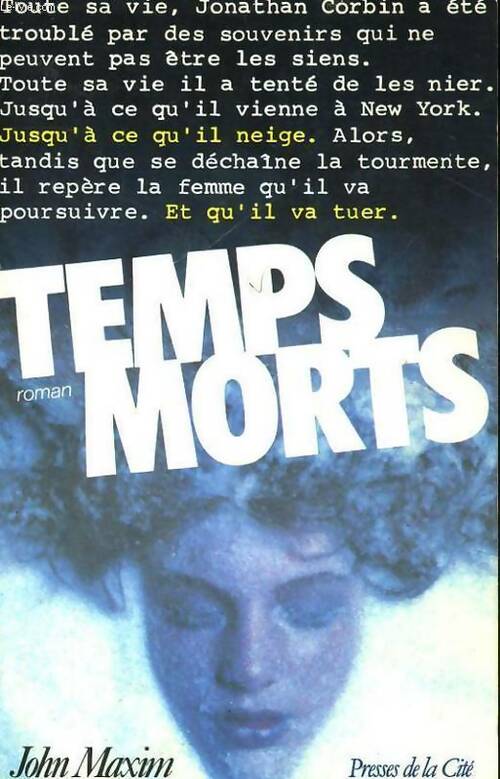 Livrenpoche : Temps morts - John R. Maxim - Livre