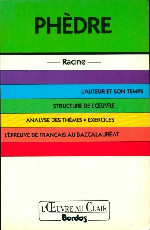 Livrenpoche : Phèdre - Jean Racine - Livre