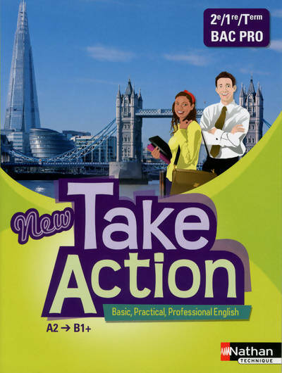 Livrenpoche : New take action Seconde, Première, Terminale Bac pro - Daniel Bonnet-Piron - Livre