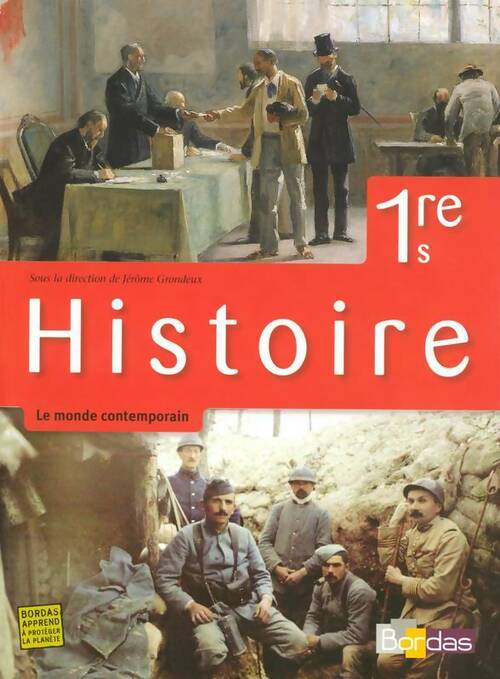 Livrenpoche : Histoire 1ère S élève - Jérôme Grondeux - Livre