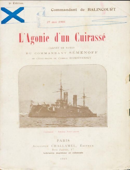 Livrenpoche : L'agonie d'un cuirassé - Commandant Sémenoff - Livre