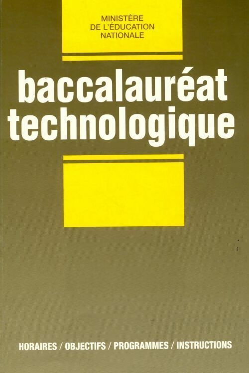Livrenpoche : Baccalauréat technologique - Collectif - Livre