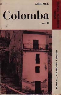 Colomba - Prosper Mérimée -  Classiques Larousse - Livre
