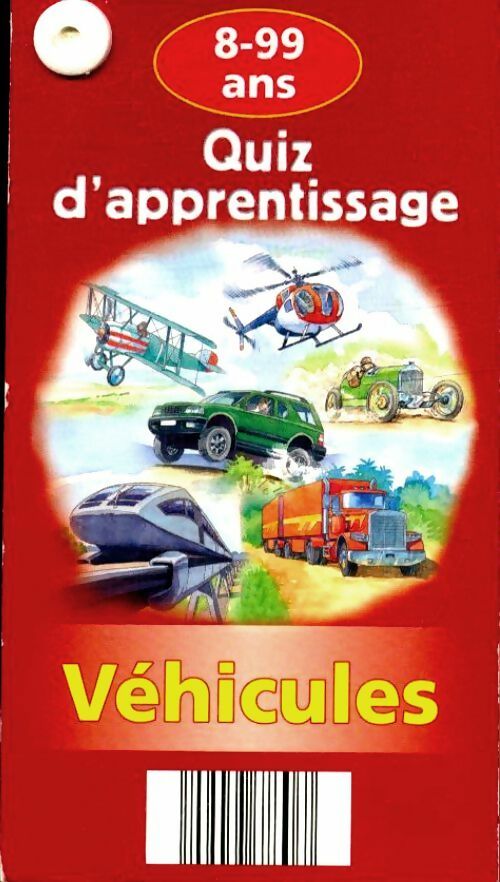 Livrenpoche : Quiz d'apprentissage : Véhicules - Collectif - Livre