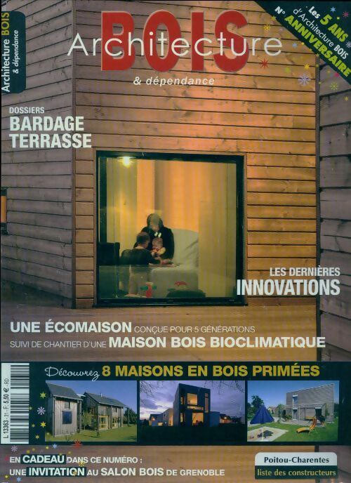 Livrenpoche : Achitecture bois & dépendance n°31 - Collectif - Livre