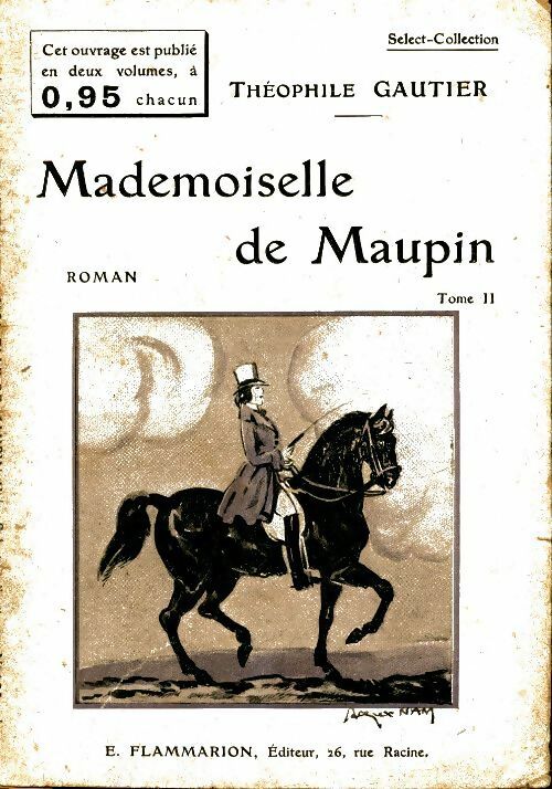 Livrenpoche : Mademoiselle de Maupin Tome II  - Théophile Gautier - Livre