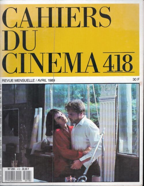Livrenpoche : Cahiers du cinéma n°418 - Collectif - Livre
