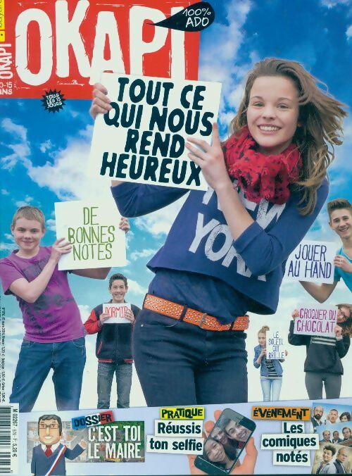 Livrenpoche : Okapi n°976 : Tout se qui nous rend heureux - Collectif - Livre