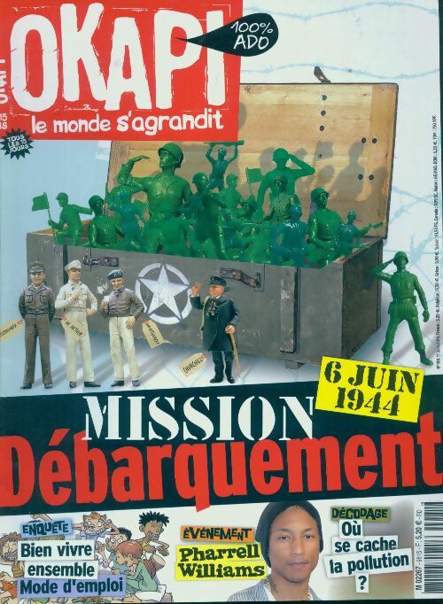 Livrenpoche : Okapi n°981 : Mission débarquement - Collectif - Livre