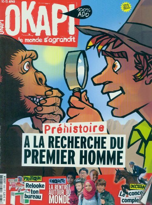 Livrenpoche : Okapi n°985 : Préhistoire - Collectif - Livre