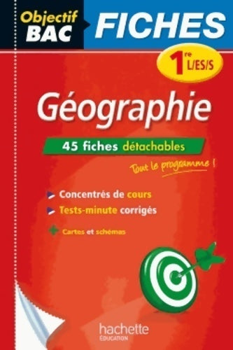 Livrenpoche : Géographie 1ère L, ES, S - Armand Léonard - Livre