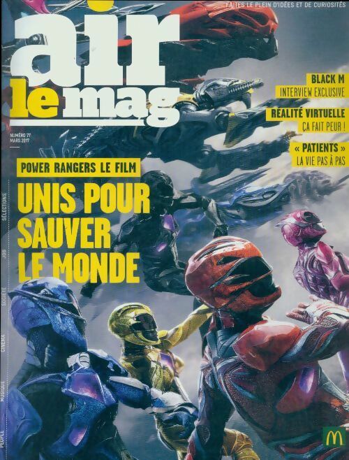 Livrenpoche : Air le mag n°77 : Power rangers - Collectif - Livre