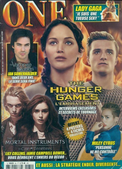 Livrenpoche : One n°84 : THe hunger games - Collectif - Livre