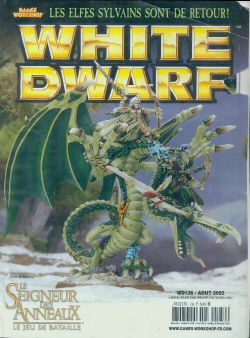 Livrenpoche : White dwarf n°136 : Le Seigneur des Anneaux - Collectif - Livre