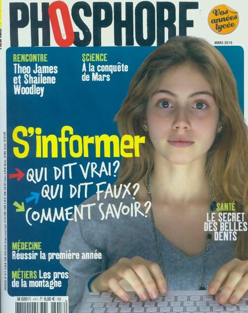 Livrenpoche : Phosphore n°417 : S'informer - Collectif - Livre