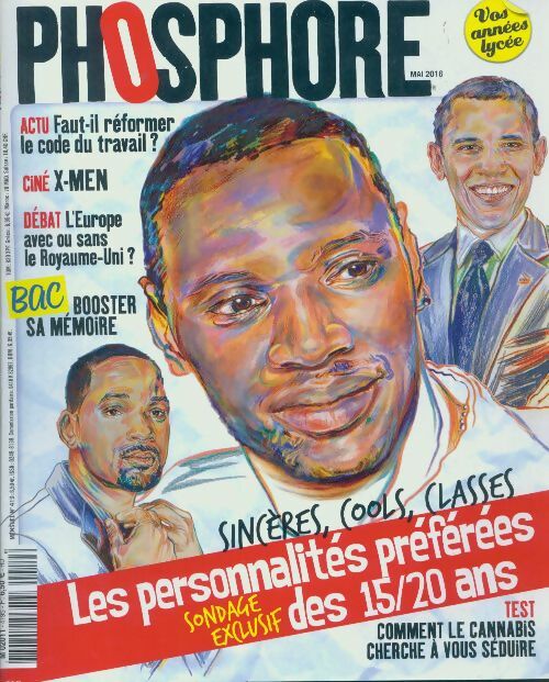 Livrenpoche : Phosphore n°419 : Les personnalités préférées des 15/20 ans - Collectif - Livre