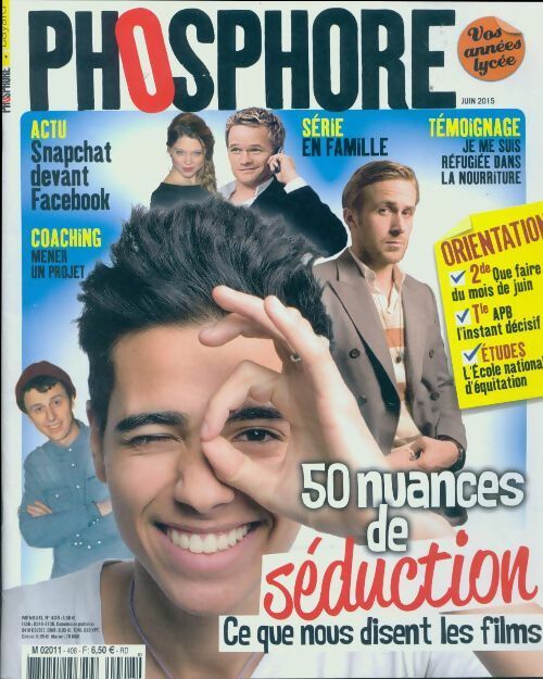 Livrenpoche : Phosphore n°408 : 50 nuances de séduction - Collectif - Livre
