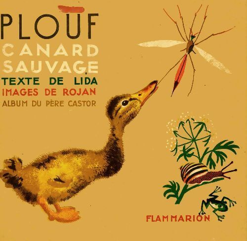 Plouf canard sauvage - Lida - Livre