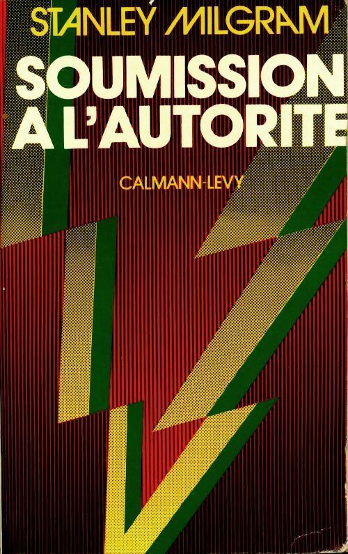 Livrenpoche : Soumission à l'autorité - Stanley Milgram - Livre