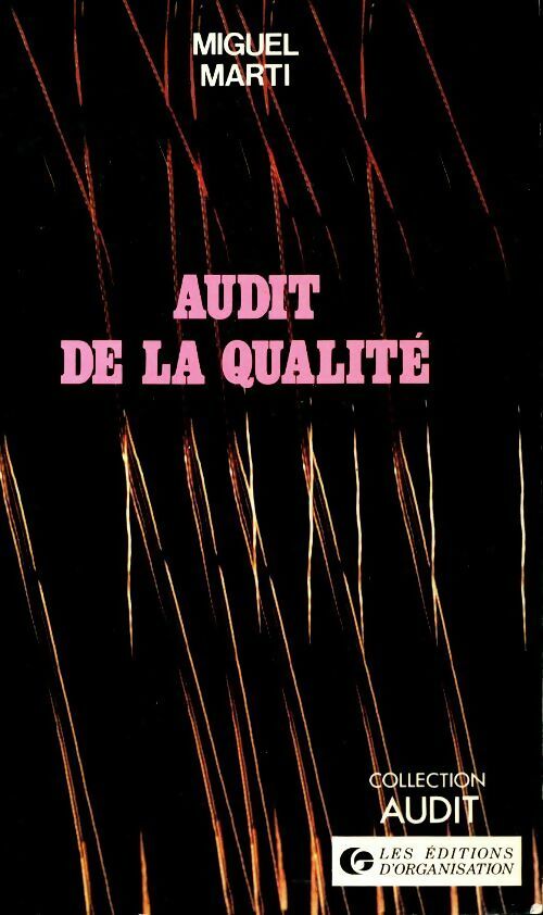 Livrenpoche : Audit de la qualité - Miguel Marti - Livre