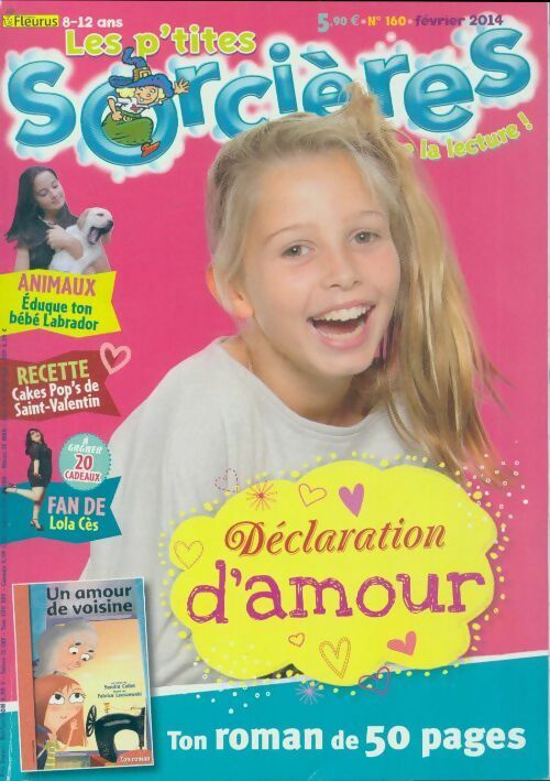 Livrenpoche : Les p'tites sorcières n°160 : Déclaration d'amour - Collectif - Livre