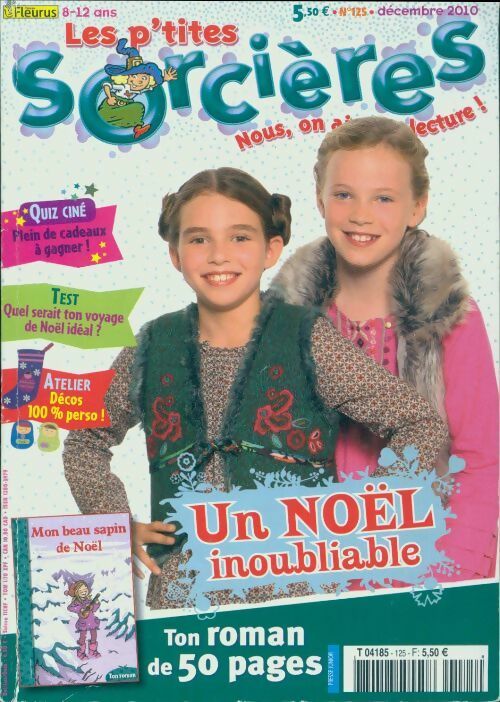 Livrenpoche : Les p'tites sorcières n°125 : Un Noël inoubliable / mon beau sapin de Noël - Collectif - Livre