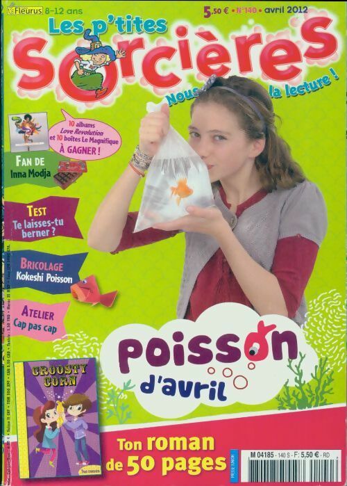 Livrenpoche : Les p'tites sorcières n°140 : Poisson d'avril - Collectif - Livre