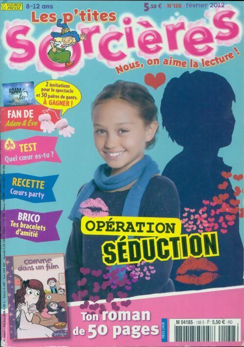 Livrenpoche : Les p'tites sorcières n°138 : Opération séduction - Collectif - Livre