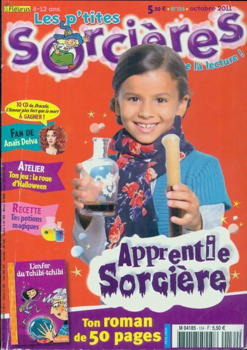 Livrenpoche : Les p'tites sorcières n°134 : Apprentie sorcière - Collectif - Livre