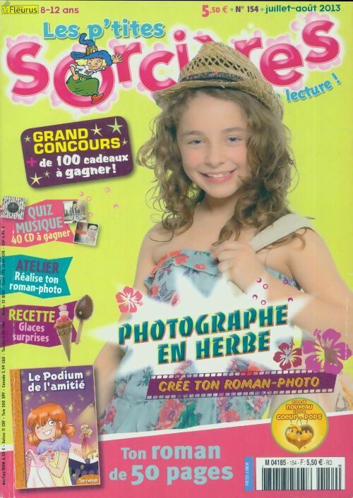 Livrenpoche : Les p'tites sorcières n°154 : Photographe en herbe - Collectif - Livre